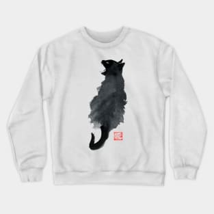 Scolding Cat Crewneck Sweatshirt